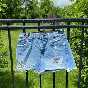 Gap Ripped Jean shorts